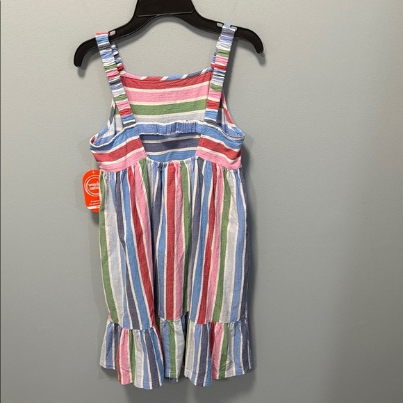 Wonder Nation Multicolor Striped Kids Dress - Picture 8 of 11